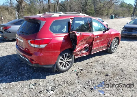2014 Nissan Pathfinder Sl z USA, uszkodzony, nr VIN 5N1AR2MN4EC705669